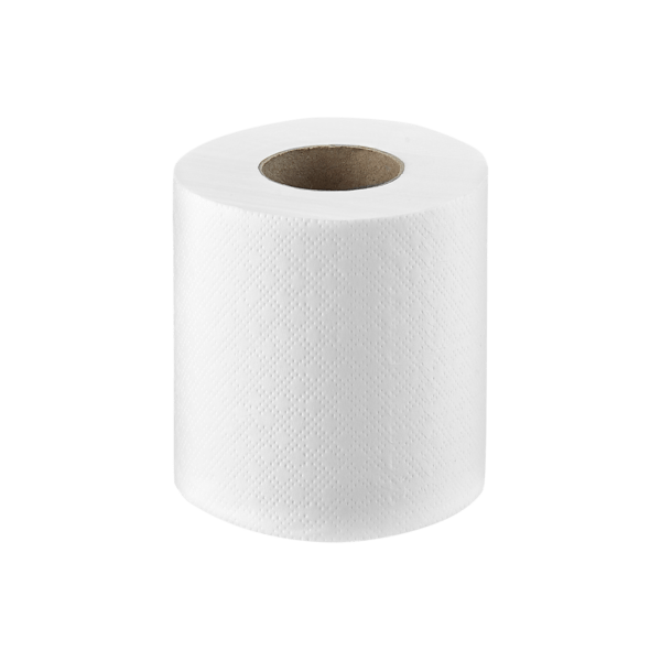 Toilettenpapier, 2-lagig, 100% Zellstoff, hochweiß, geprägt, perforiert, 32 Rollen (4x8) à 40 Meter – Bild 2