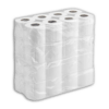 Toilettenpapier, 2-lagig, 100% Zellstoff, hochweiß, geprägt, perforiert, 32 Rollen (4x8) à 40 Meter
