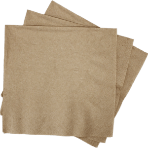 Servietten, Recycling, natur, 40x40 cm, 2-lagig, 1/4 Falz