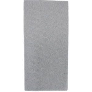 Servietten, Airlaid, grau, 40x40 cm, 1/8 Falz